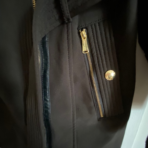 Michael Kors MK women’s jacket XL Black gold - Picture 5 of 15